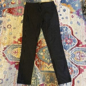 Who What Wear pinstripe pants